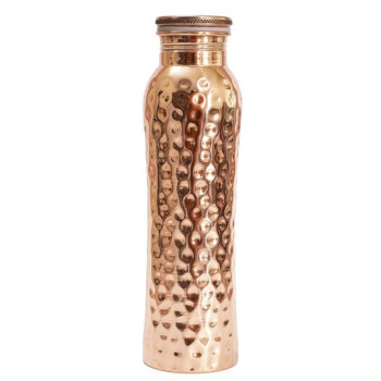 Butelka miedziana Forrest & Love Hammered Curve 900 ml