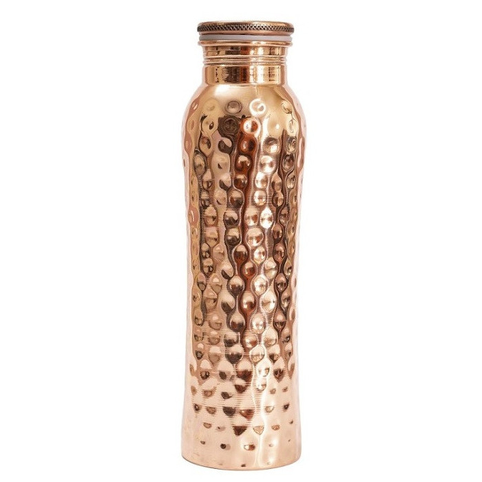 Butelka miedziana Forrest & Love Hammered Curve 900 ml