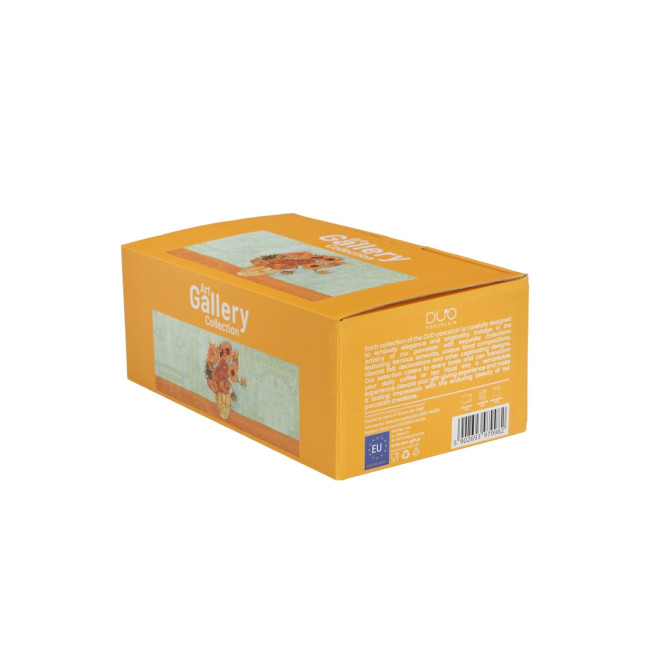Filiżanka z talerzykiem Van Gogh Słoneczniki 450 ml DUO porcelana