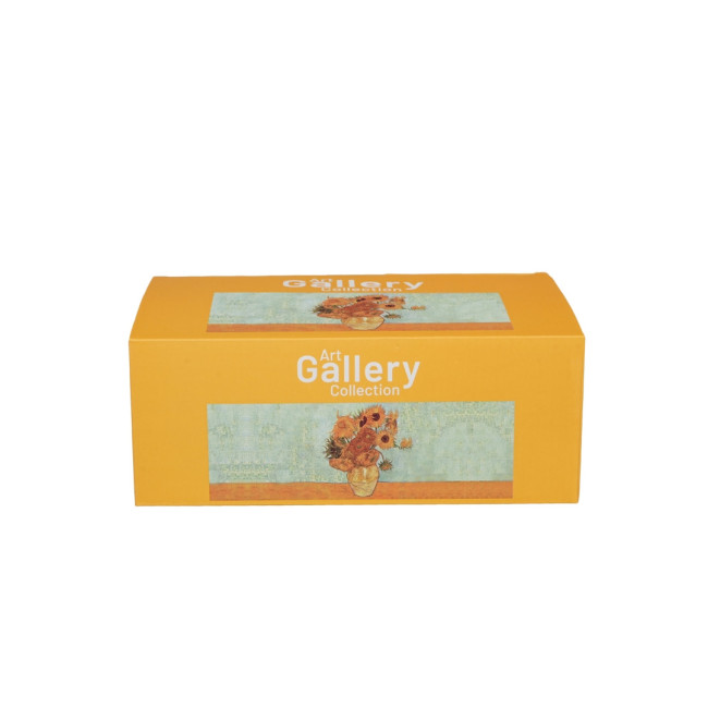 Filiżanka z talerzykiem Van Gogh Słoneczniki 450 ml DUO porcelana