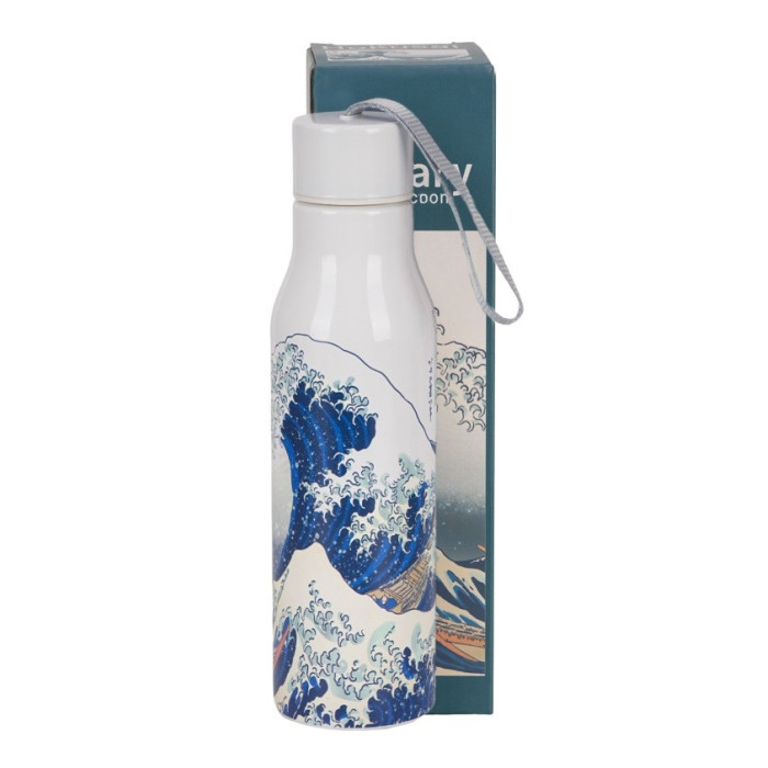 Butelka termiczna Hokusai Wielka Fala 500 ml DUO | Stal nierdzewna