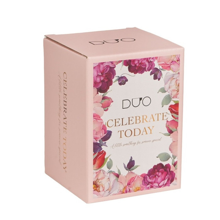 Kubek termiczny Wiosenne Róże 300 ml DUO | Stal nierdzewna 18/8