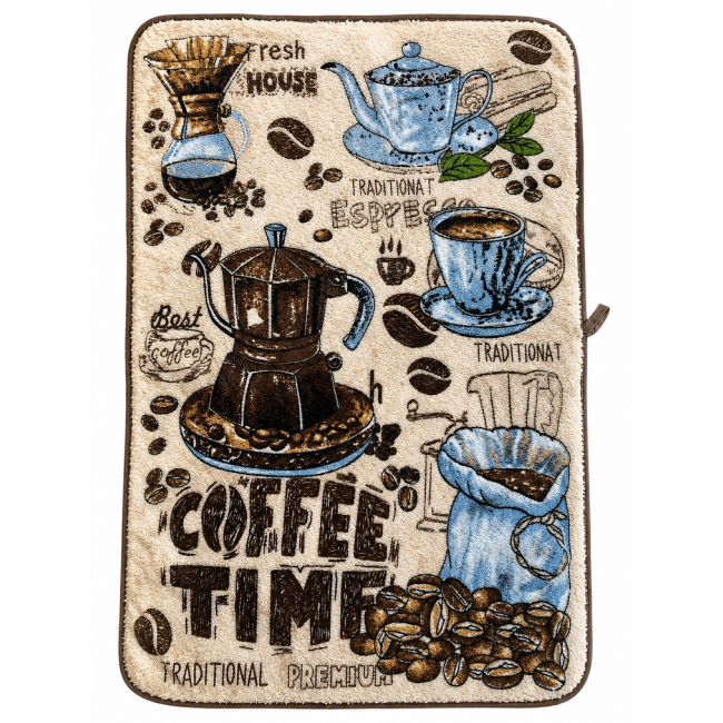 Ręcznik kuchenny Kawowe Rytuały 40x60 cm – motyw kawy
