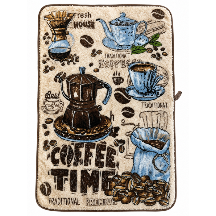 Ręcznik kuchenny Kawowe Rytuały 40x60 cm – motyw kawy