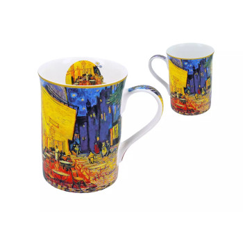Kubek Van Gogh Taras Kawiarni Nocą 360 ml CARMANI 2