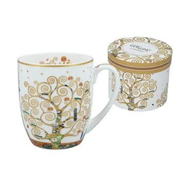 Kubek Klimt Drzewo Życia 400 ml CARMANI
