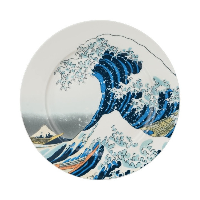 Talerze Wielka Fala Hokusai 2 szt. 19,2 cm
