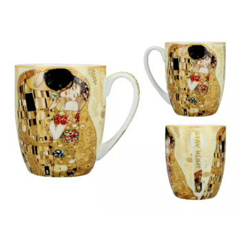 Kubek Klimt Pocałunek 400 ml CARMANI 2