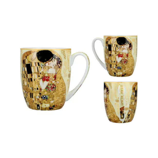 Kubek Klimt Pocałunek 400 ml CARMANI