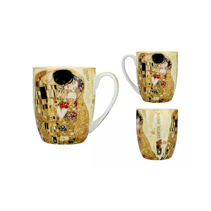Kubek Klimt Pocałunek 400 ml CARMANI