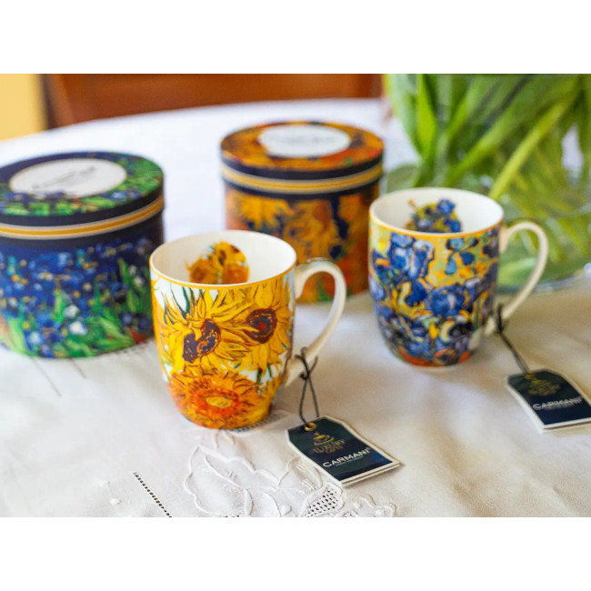 Kubek Van Gogh Słoneczniki 400 ml CARMANI