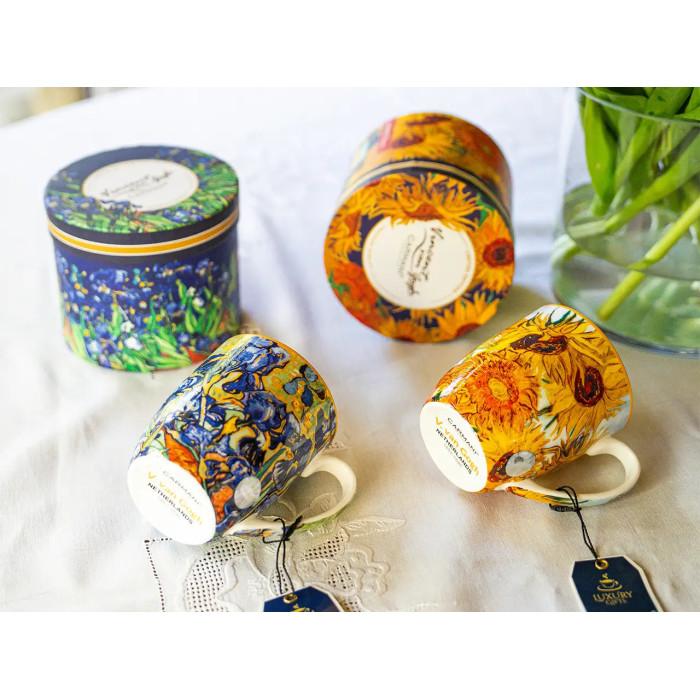 Kubek Van Gogh Słoneczniki 400 ml CARMANI