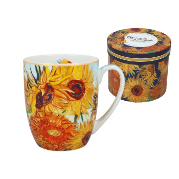 Kubek Van Gogh Słoneczniki 400 ml CARMANI