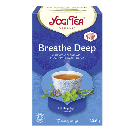 Herbata Swobodny oddech BREATHE DEEP YOGI TEA