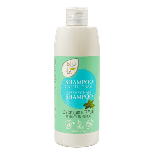 Szampon do włosów tłustych zielona herbata Biocontè 300 ml