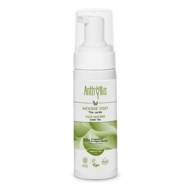 Pianka do mycia twarzy zielona herbata Anthyllis 150 ml
