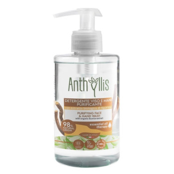 Bio żel do mycia twarzy i rąk z lukrecją Anthyllis 300 ml