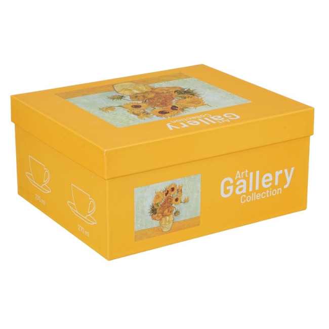 2 filiżanki Van Gogh Słoneczniki 270 ml DUO Art Gallery