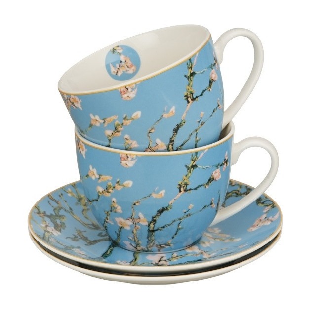 2 filiżanki Van Gogh Kwitnący Migdałowiec 270 ml DUO