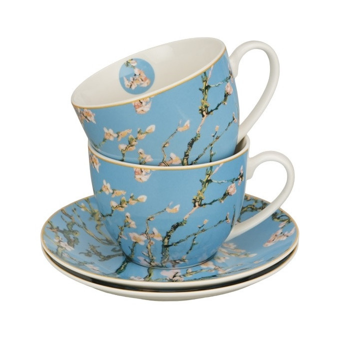 2 filiżanki Van Gogh Kwitnący Migdałowiec 270 ml DUO