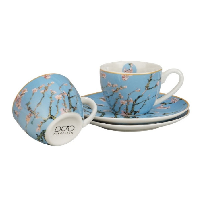 2 filiżanki espresso Van Gogh Migdałowiec 110 ml DUO