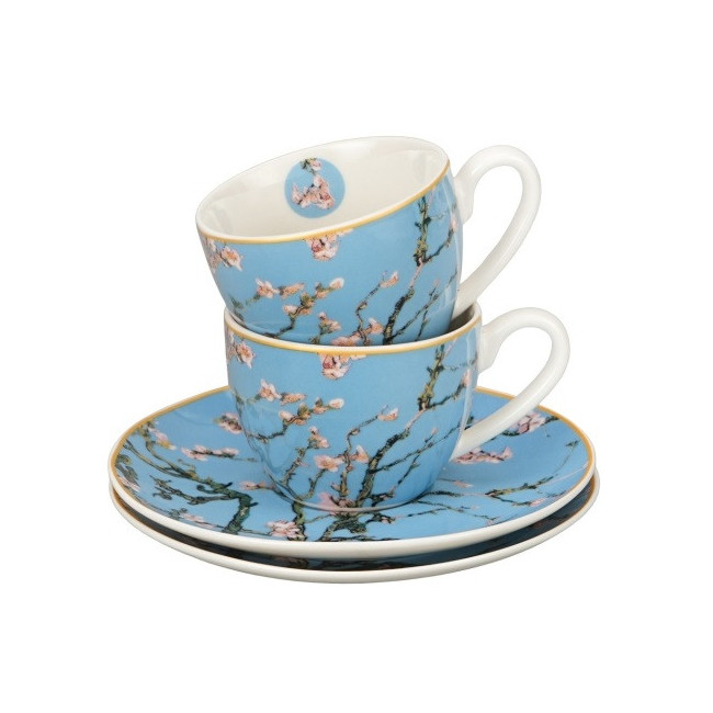 2 filiżanki espresso Van Gogh Migdałowiec 110 ml DUO