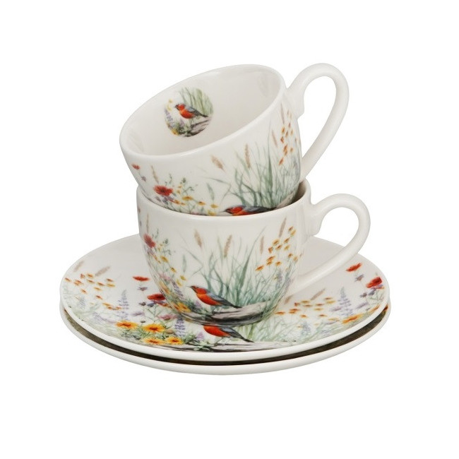 2 filiżanki espresso Rudzik w Ogrodzie 110 ml DUO