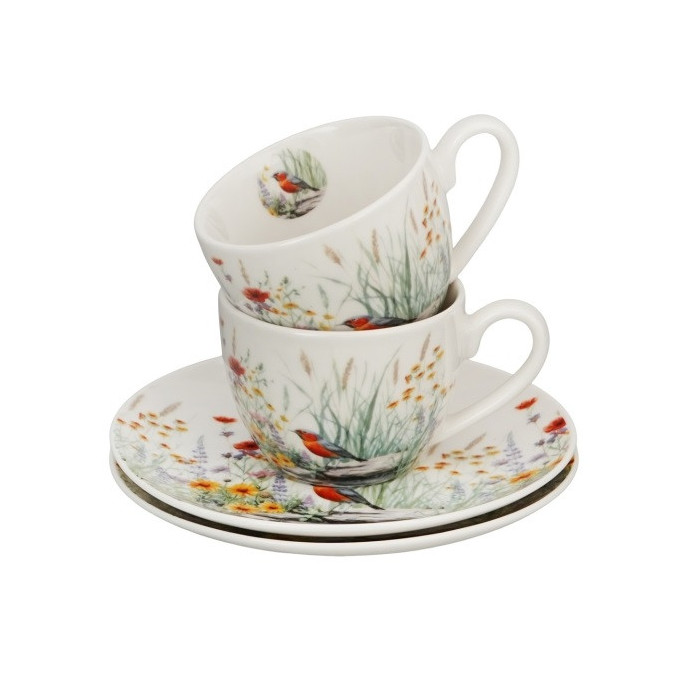 2 filiżanki espresso Rudzik w Ogrodzie 110 ml DUO