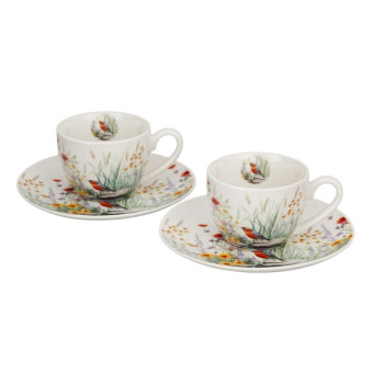 2 filiżanki espresso Rudzik w Ogrodzie 110 ml DUO 2