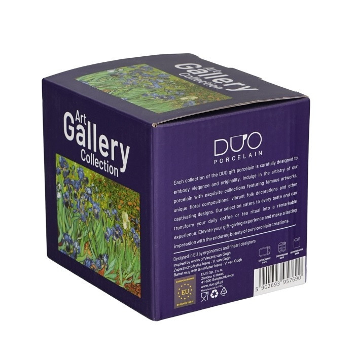Kubek z zaparzaczem Van Gogh Irysy 430 ml DUO
