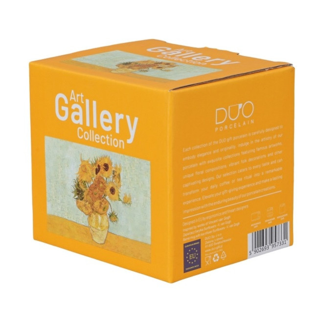 Kubek z zaparzaczem Van Gogh Słoneczniki 430 ml DUO