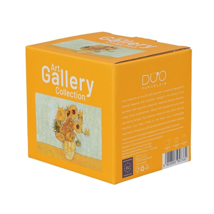 Kubek z zaparzaczem Van Gogh Słoneczniki 430 ml DUO