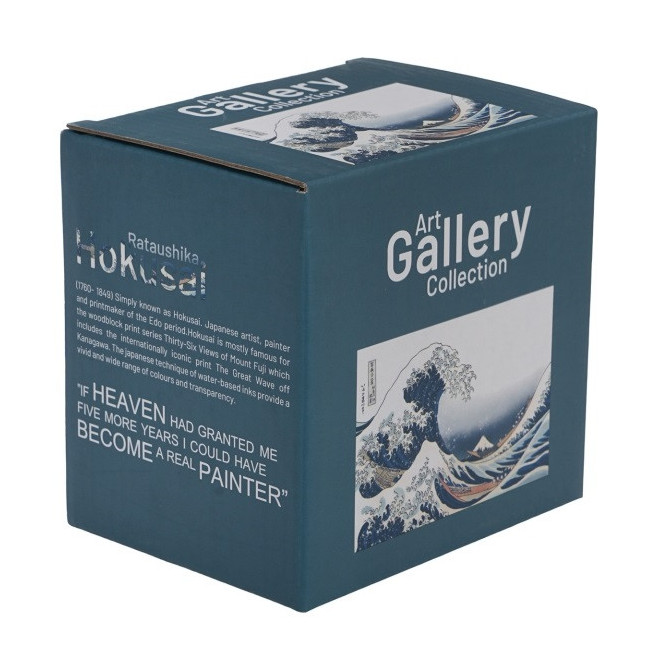 Szklany kubek Hokusai Wielka Fala 350 ml DUO