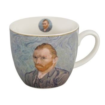 Kubek w koszyczku Van Gogh Autoportret 460 ml DUO 2