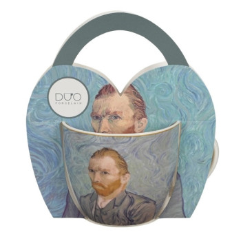 Kubek w koszyczku Van Gogh Autoportret 460 ml DUO