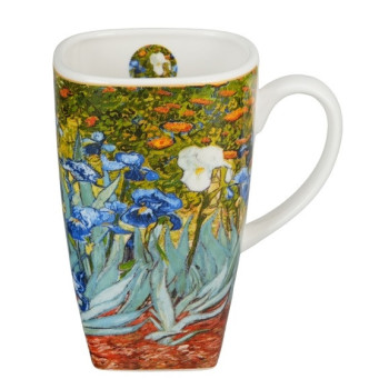 Duży kubek Van Gogh Irysy 650 ml DUO Art Gallery