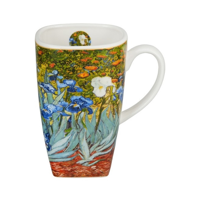 Duży kubek Van Gogh Irysy 650 ml DUO Art Gallery