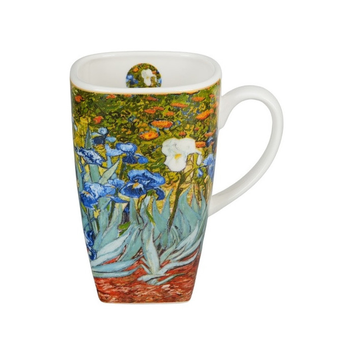 Duży kubek Van Gogh Irysy 650 ml DUO Art Gallery