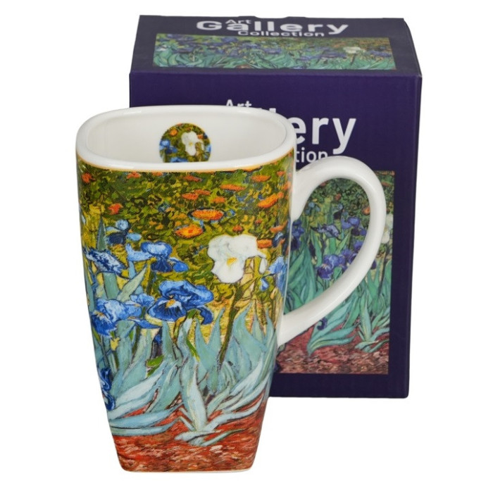 Duży kubek Van Gogh Irysy 650 ml DUO Art Gallery