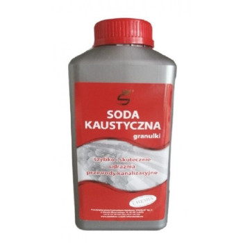 Soda kaustyczna do udrażniania rur 1 kg STANLAB
