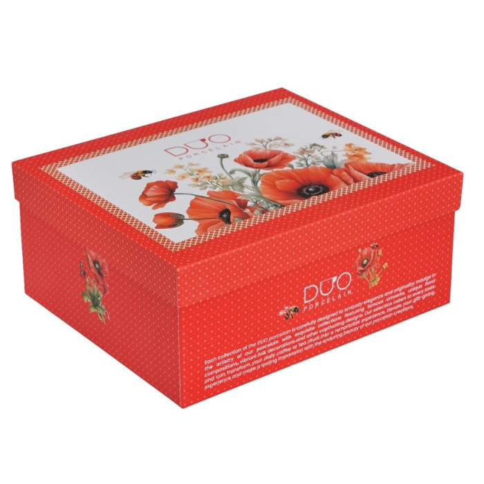 2 filiżanki ze spodkami Maki 270 ml DUO