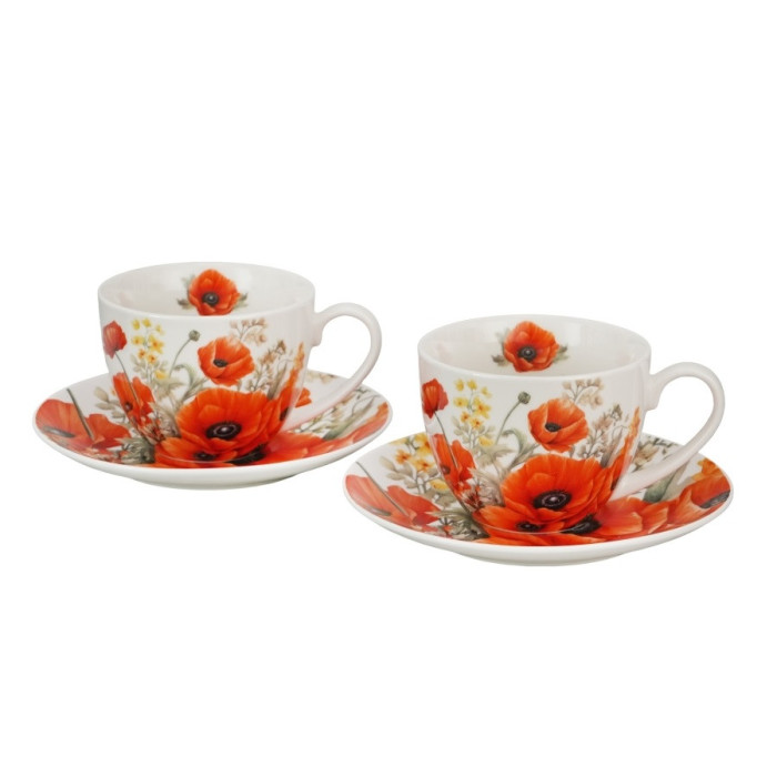 2 filiżanki ze spodkami Maki 270 ml DUO