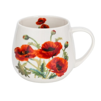 Duży kubek w maki 430 ml DUO – Kwiaty Classics 2