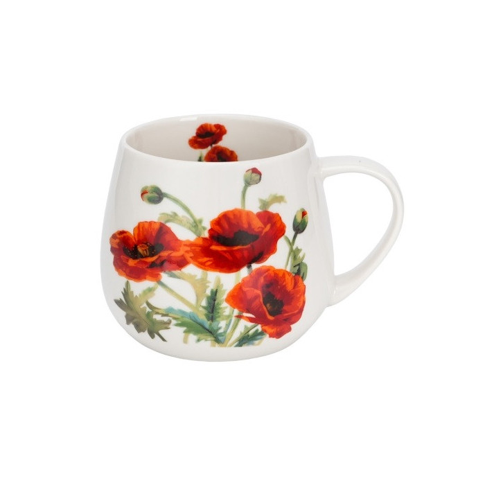 Duży kubek w maki 430 ml DUO – Kwiaty Classics
