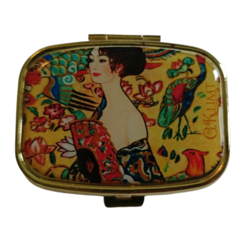 Puzderko Dama z Wachlarzem Gustav Klimt CARMANI