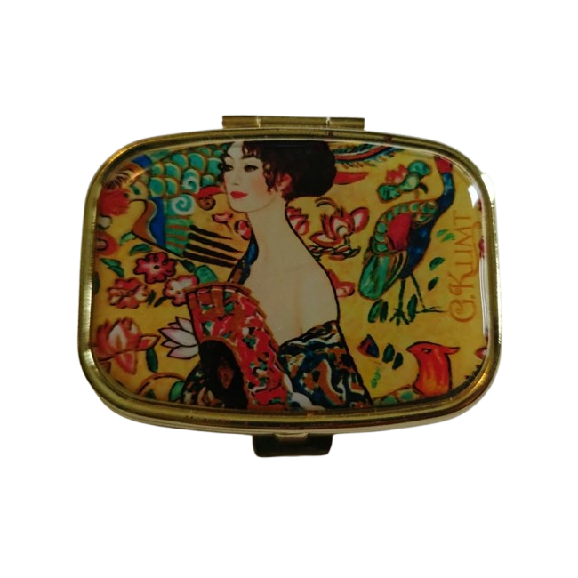 Puzderko Dama z Wachlarzem Gustav Klimt CARMANI