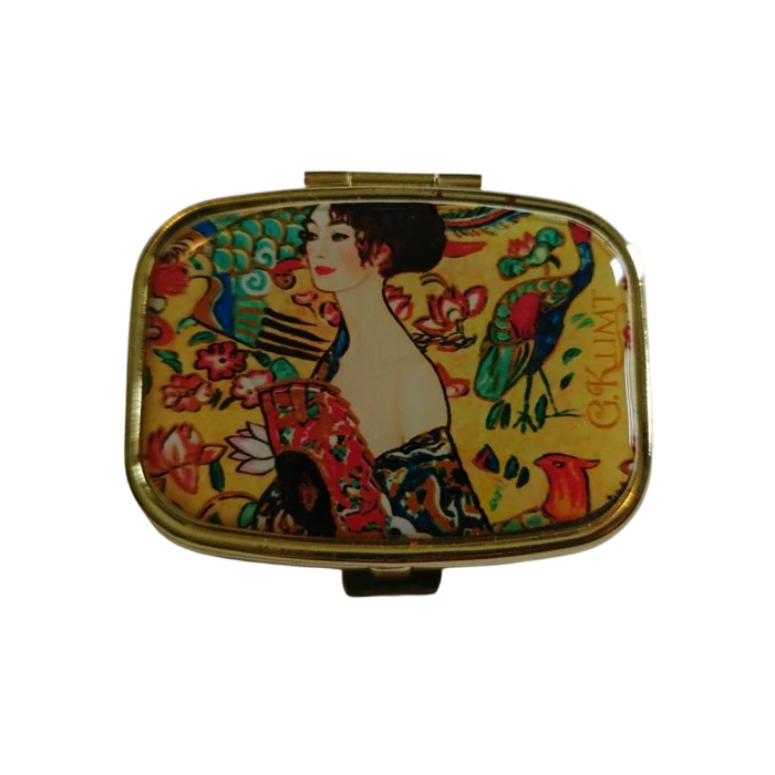 Puzderko Dama z Wachlarzem Gustav Klimt CARMANI