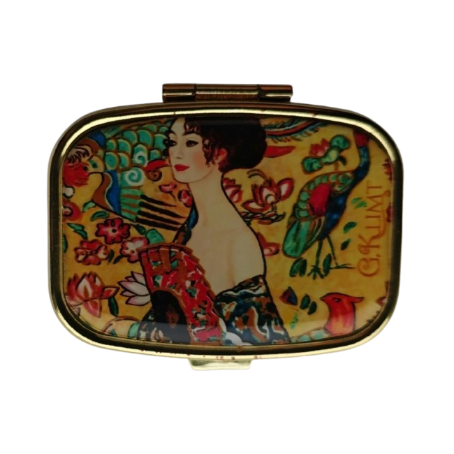 Puzderko Dama z Wachlarzem Gustav Klimt CARMANI