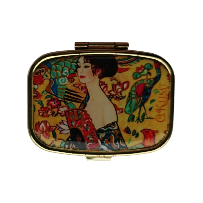 Puzderko Dama z Wachlarzem Gustav Klimt CARMANI