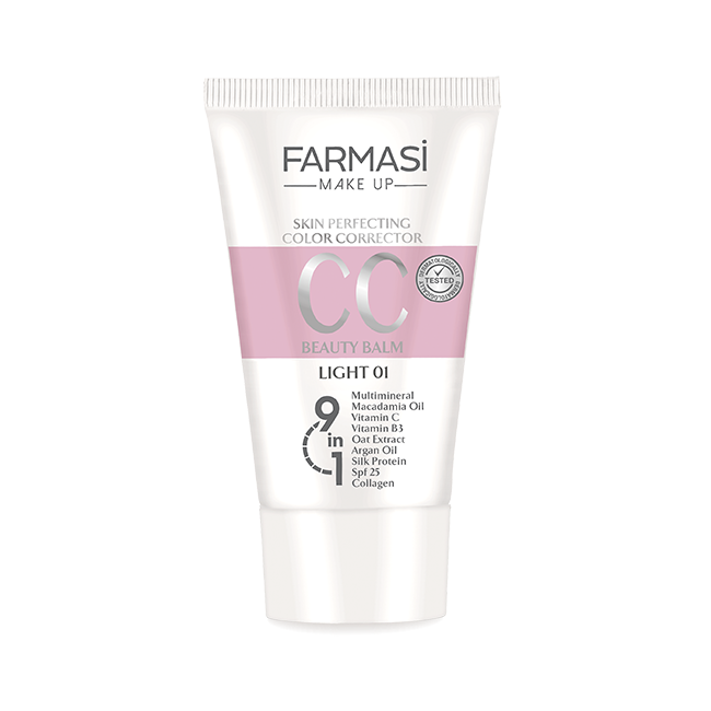 Krem CC SPF 25 odcień JASNY 01 LIGHT 50ml Farmasi